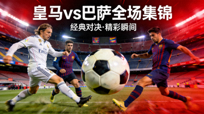 皇家马德里对阵巴塞罗那全场集锦视频封面图片
